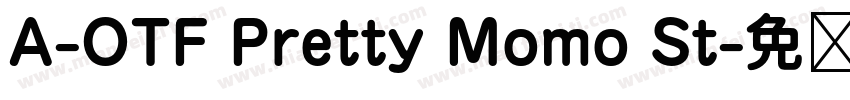 A-OTF Pretty Momo St字体转换